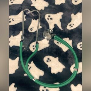Green stethoscope